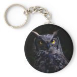 Scary owl keychains