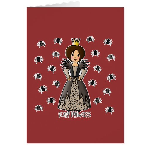 Scary Princess Card