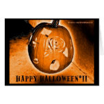 SCARY PUMPKIN-Card
