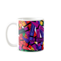 Scattered Crayons Mug