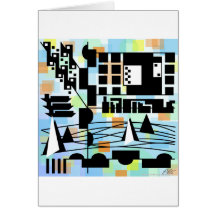 Scène 1 de port de LA Cartes De Vœux