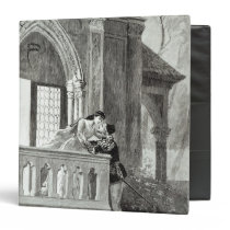 Scene from Act II of Romeo and Juliet binders
