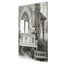 Scene from Act II of Romeo and Juliet Stretched Canvas Prints