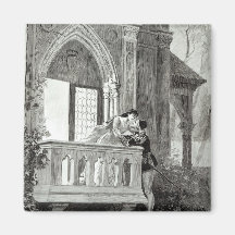 Scene from Act II of Romeo and Juliet Fridge Magnets