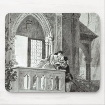 Scene from Act II of Romeo and Juliet Mousepads