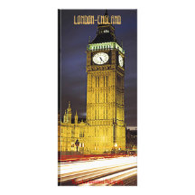 SCENE FROM LONDON ENGLAND (UK) RACK CARD