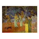 Scene from Tahitian Life, 1896 Postcards