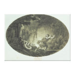 Scene from 'The Magic Flute' by Mozart Stretched Canvas Print