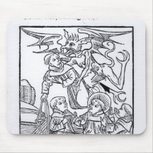 Scene from 'The Navigation of St. Brendan' Mouse Pads