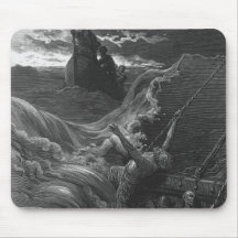Scene from 'The Rime of the Ancient Mariner' Mouse Pad