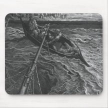 Scene from 'The Rime of the Ancient Mariner' Mousepad