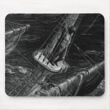 Scene from 'The Rime of the Ancient Mariner' Mouse Pad
