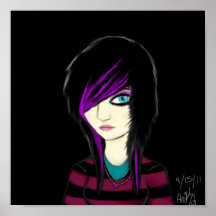 Scene Girl Posters