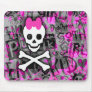 Scene Kid Graffiti Mouse Pad