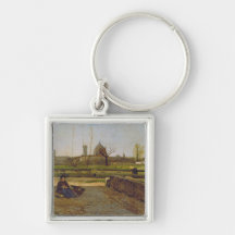 Scène quotidienne, près de Florence, c.1865 Porte-clé