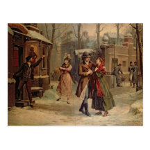 Scenery for the scene with Mimi and Rodolfo Post Card