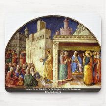 Scenes From The Life Of St. Stephen Mousepad