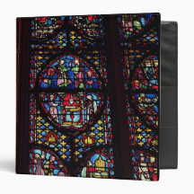 Scenes from the Old Testament, 13th century (stain 3 Ring Binder