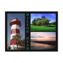 Scenes of Hilton Head Postcard