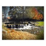 Scenic Autumn Waterfall Nature Landscape Photo photography