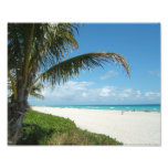 Scenic Beach Ocean, White Sand w/Aqua Water photography