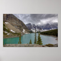 Scenic Moraine Lake Posters