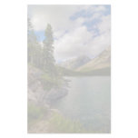 Scenic Mountain Lake Stationery