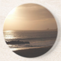 Scenic Series---Golden Ocean Sunset coasters