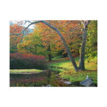 scenic View Wrapped Canvas Canvas Print