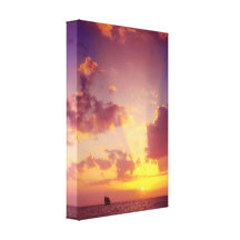 Scenics - Key West Sunset Gallery Wrapped Canvas