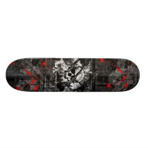 ScFi Skull Skate Deck