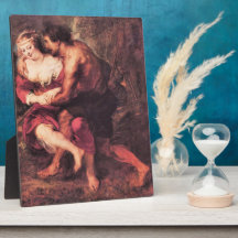 Schafer scene by Paul Rubens Display Plaque