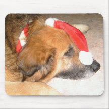 Schäferhund,Hund,Lustig,Weihnachten,Christmas Mousepads