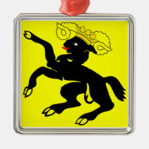 Schaffhausen Flag Christmas Tree Ornaments