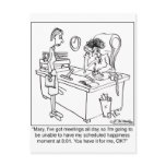 Scheduled Happiness Minute postcards