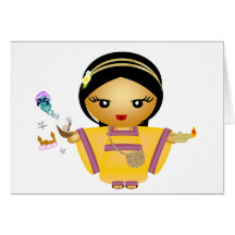 Scheherazade Greeting Card