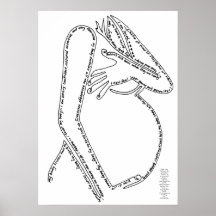 Schéma affirmations de naissance posters