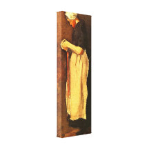 Scheveningen Woman by Vincent van Gogh Gallery Wrap Canvas