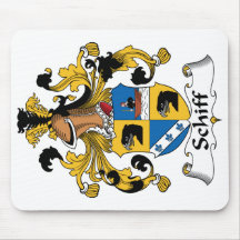 Schiff Family Crest Mousepads