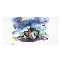 Schiff Photocarte Personnalisée