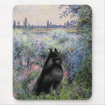 Schipperke 6 - By the Seine Mouse Pads