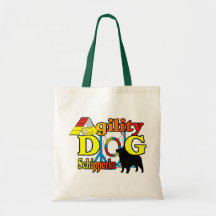 Schipperke Agility Gifts Tote Bags