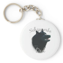 Schipperke Dad 2 Key Chain