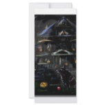 Schipperke Halloween Haunted house rack cards