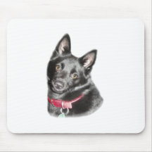 Schipperke Picture Mousepads