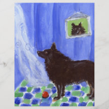 schipperke senses smiling moon flyer