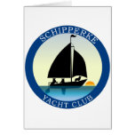 Schipperke Yacht Club Card