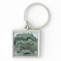 Schist rock keychains