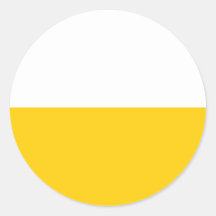 Schlesien, Prussia flag Round Sticker