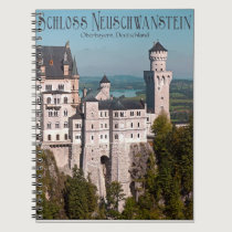 Schloss Neuschwanstein from Marienbrücke - German notebooks